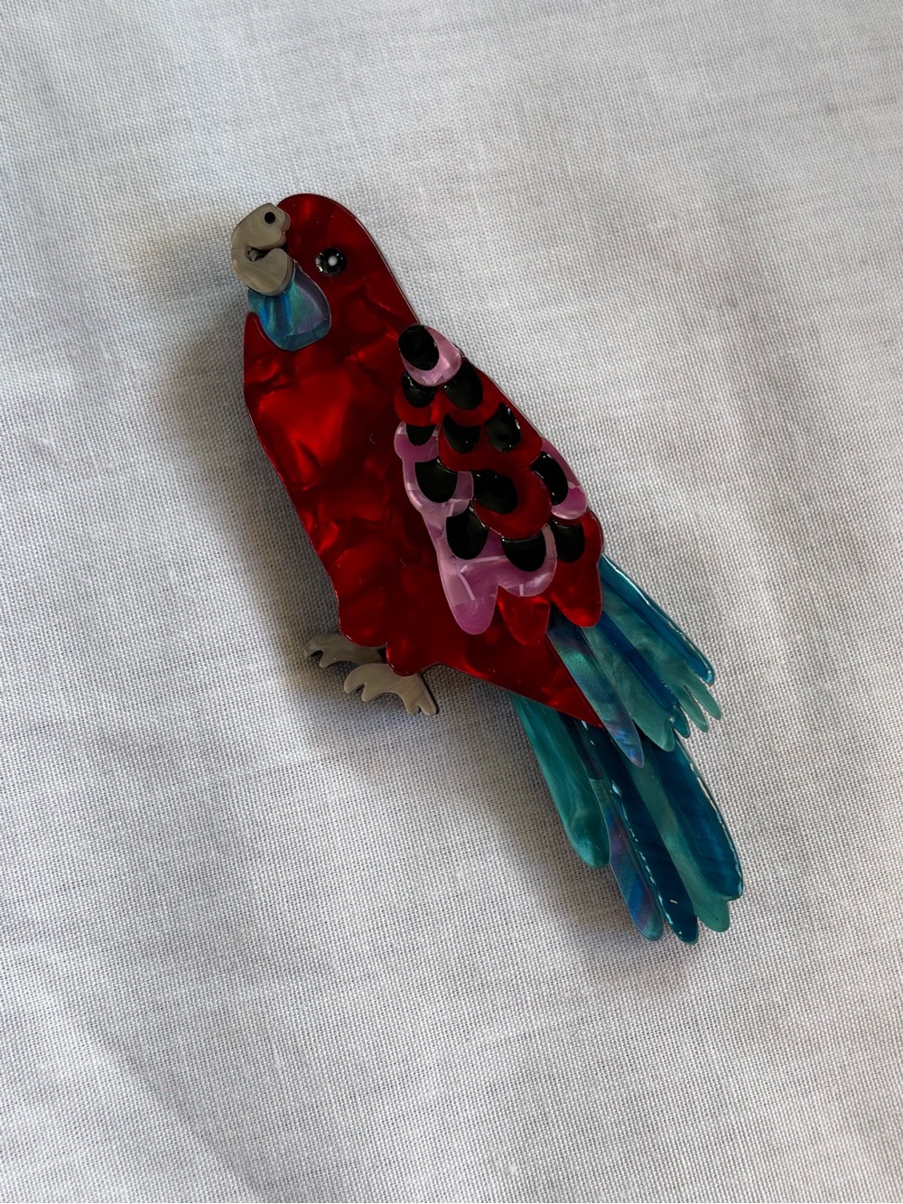 Erstwilder “Everything’s Rosy” Acrylic Brooch